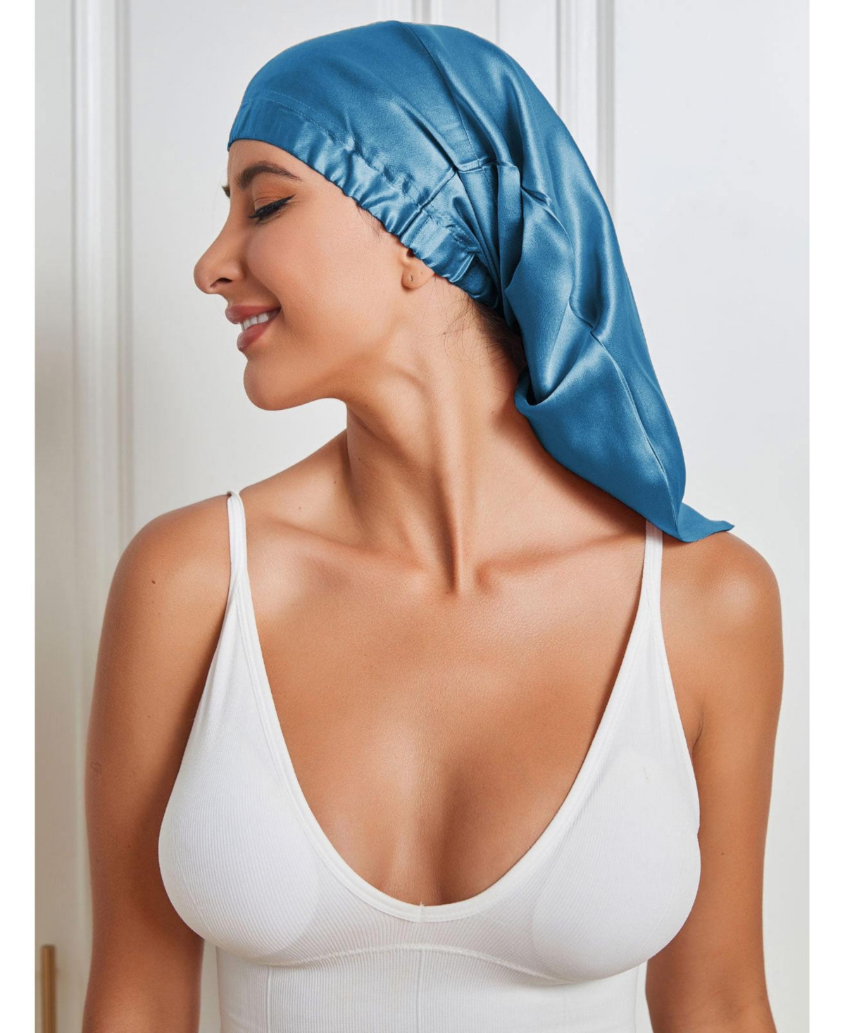 SilkSilky Pure Silk Elasticated Bonnet