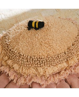 Floor Cushion Pink Daisy