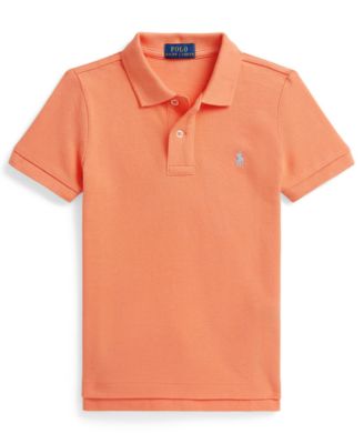 Toddler and Little Boys Cotton Short Sleeve Polo