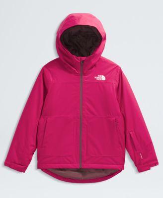 Girls' 7-16 Freedom Helmet-Compatible Hooded Insulated Jacket