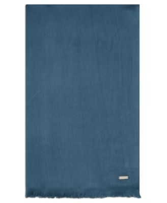 Women's Solid Satin-Feel Pashmina Scarf