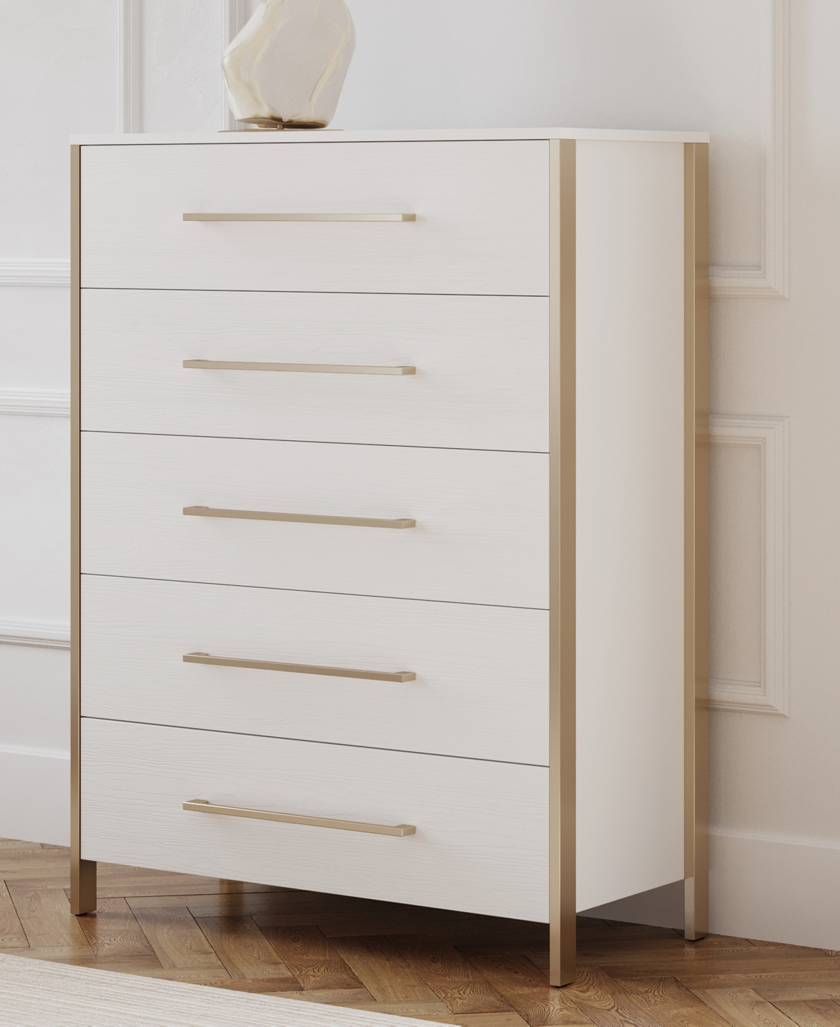 Furniture 54" Wood Emila Chest