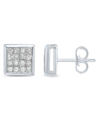 Diamond Stud Earrings (3/4 ct. t.w.) in 10k White Gold (also in 10k Yellow Gold)