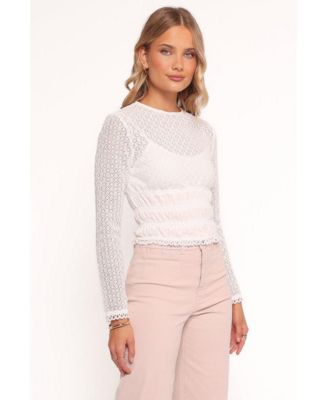 Women's Riven Shirred Top