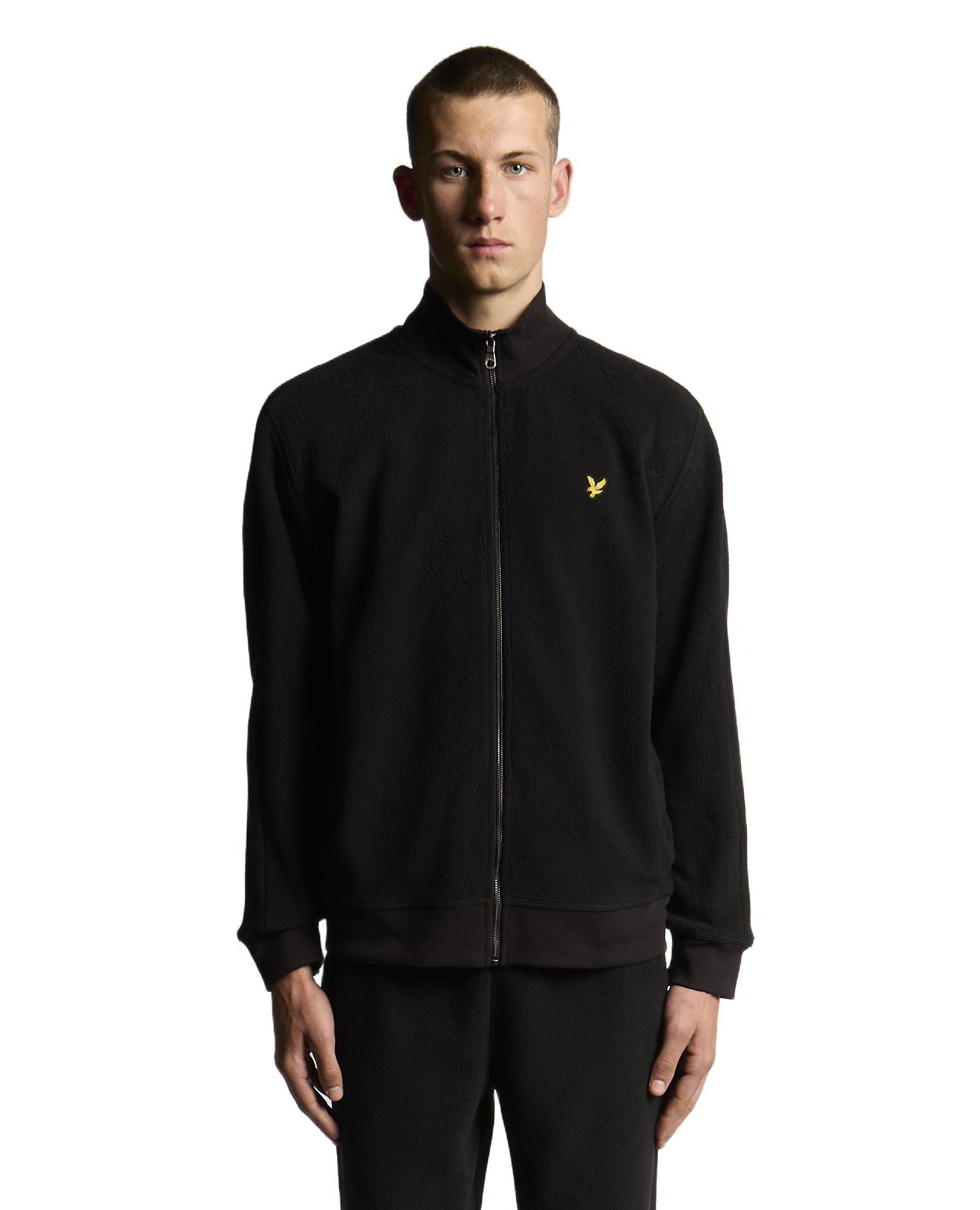 Men's Long Sleeve Polar Fleece Track Jacket