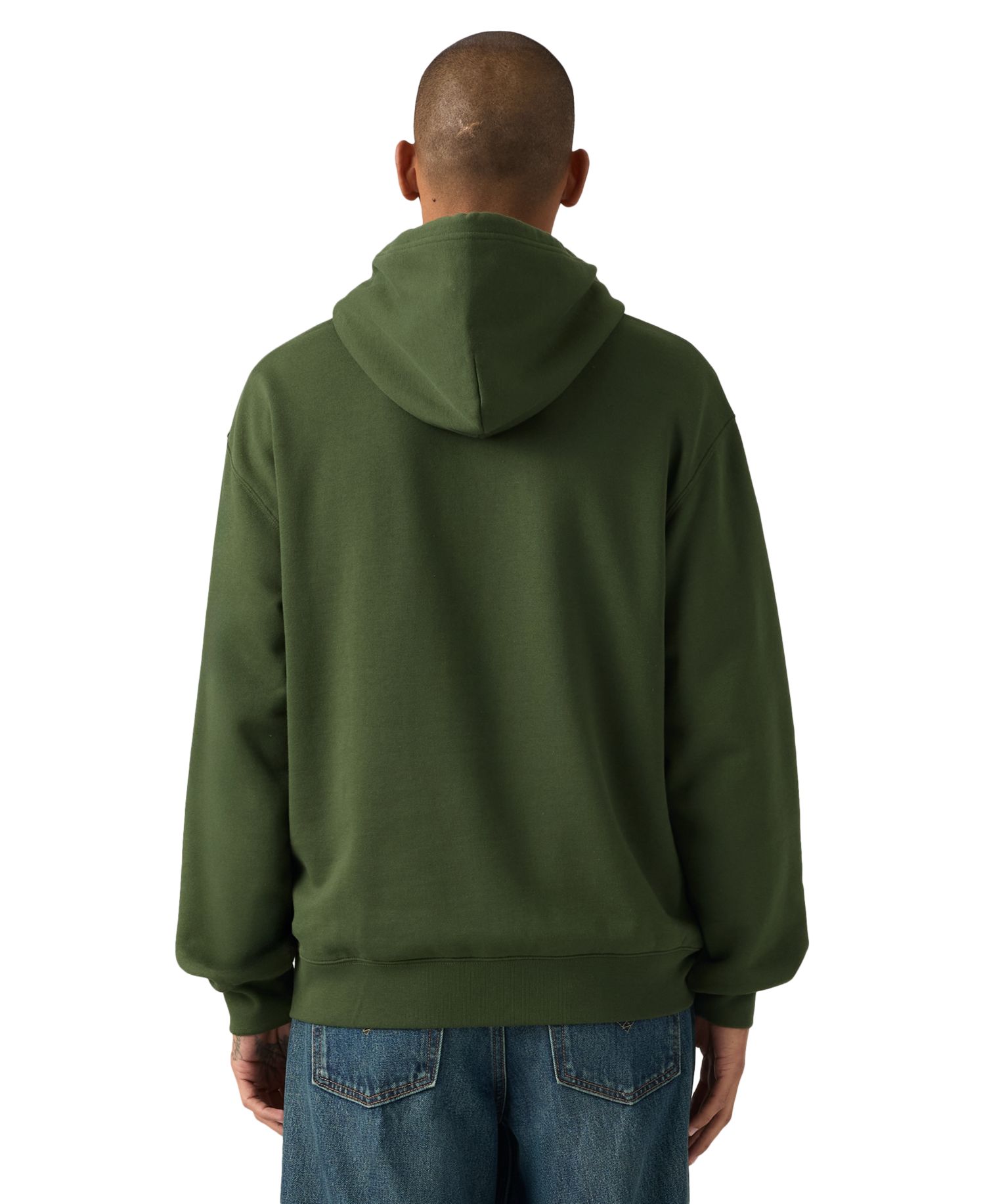 Men's Relaxed-Fit Graphic Long-Sleeve Hoodie
