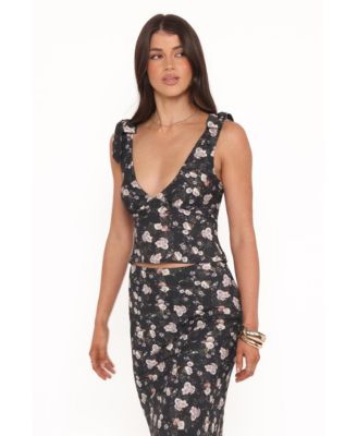 Women's Kedra Tie Shoulder Top