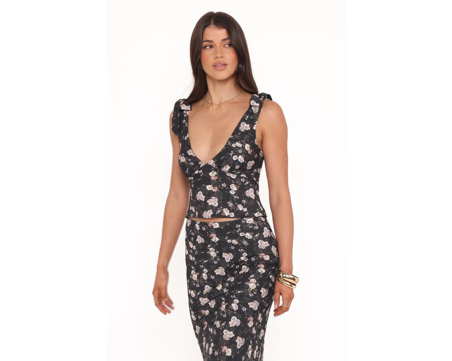 Women's Kedra Tie Shoulder Top