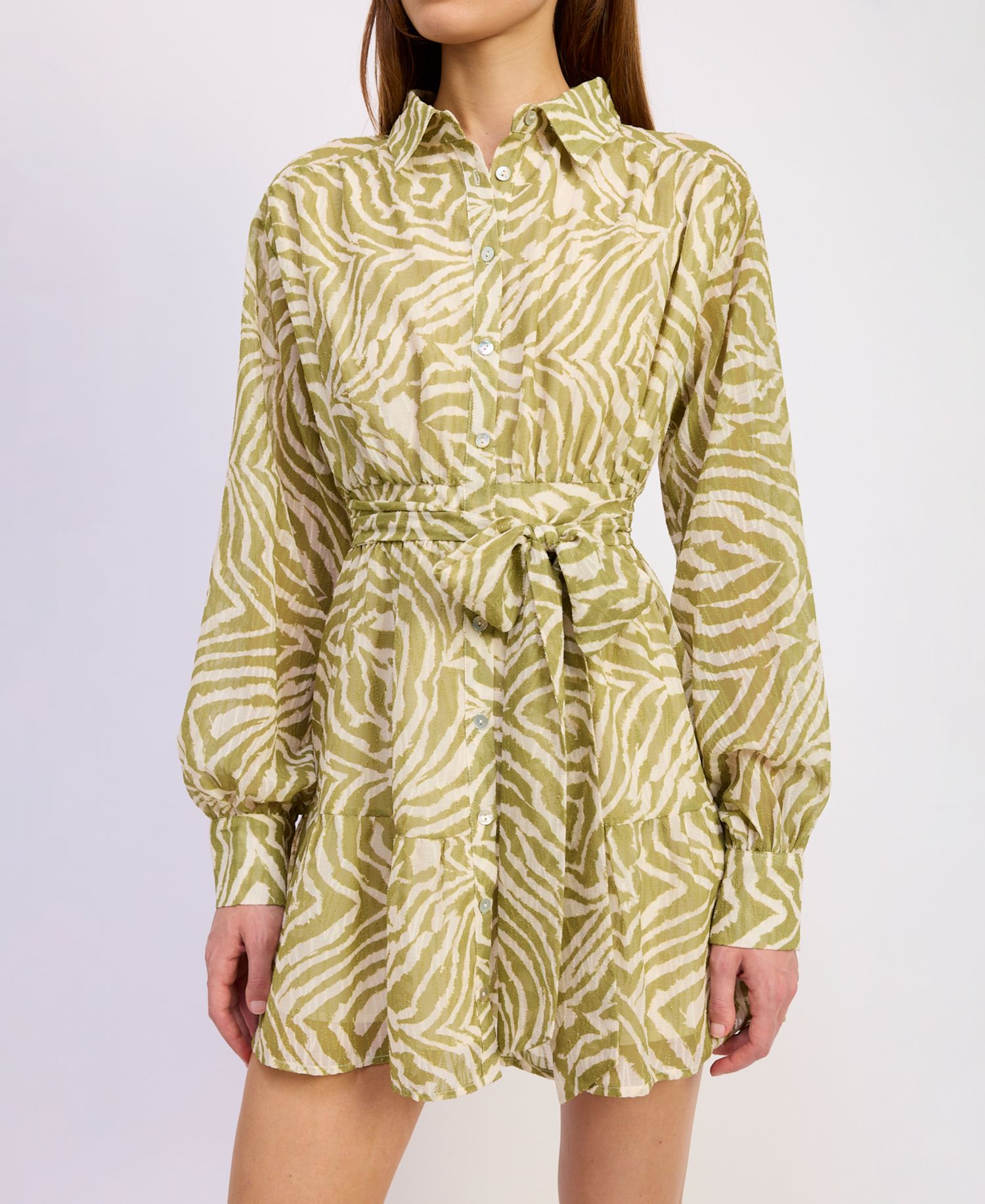 Women's Skylar Button Front Mini Dress