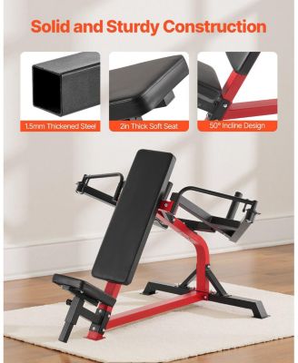 Incline Chest Fly and Rear Delt Fly Machine, Adjustable Upper Body Strength Trainer for Home Gym, 450 lb Capacity