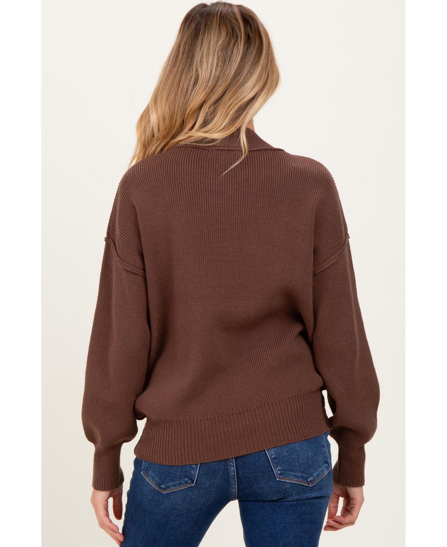 Women's Wide Neck Drop Shoulder Sweater