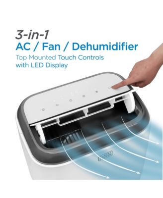 BLACK+DECKER 14,000 BTU Portable Air Conditioner with Remote Control