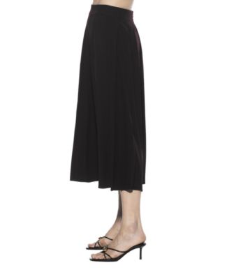 Women's Oren Long Pleated Midi Skirt