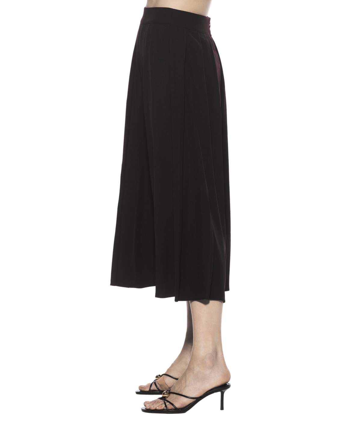 Alexia Admor Women's Oren Long Pleated Midi Skirt
