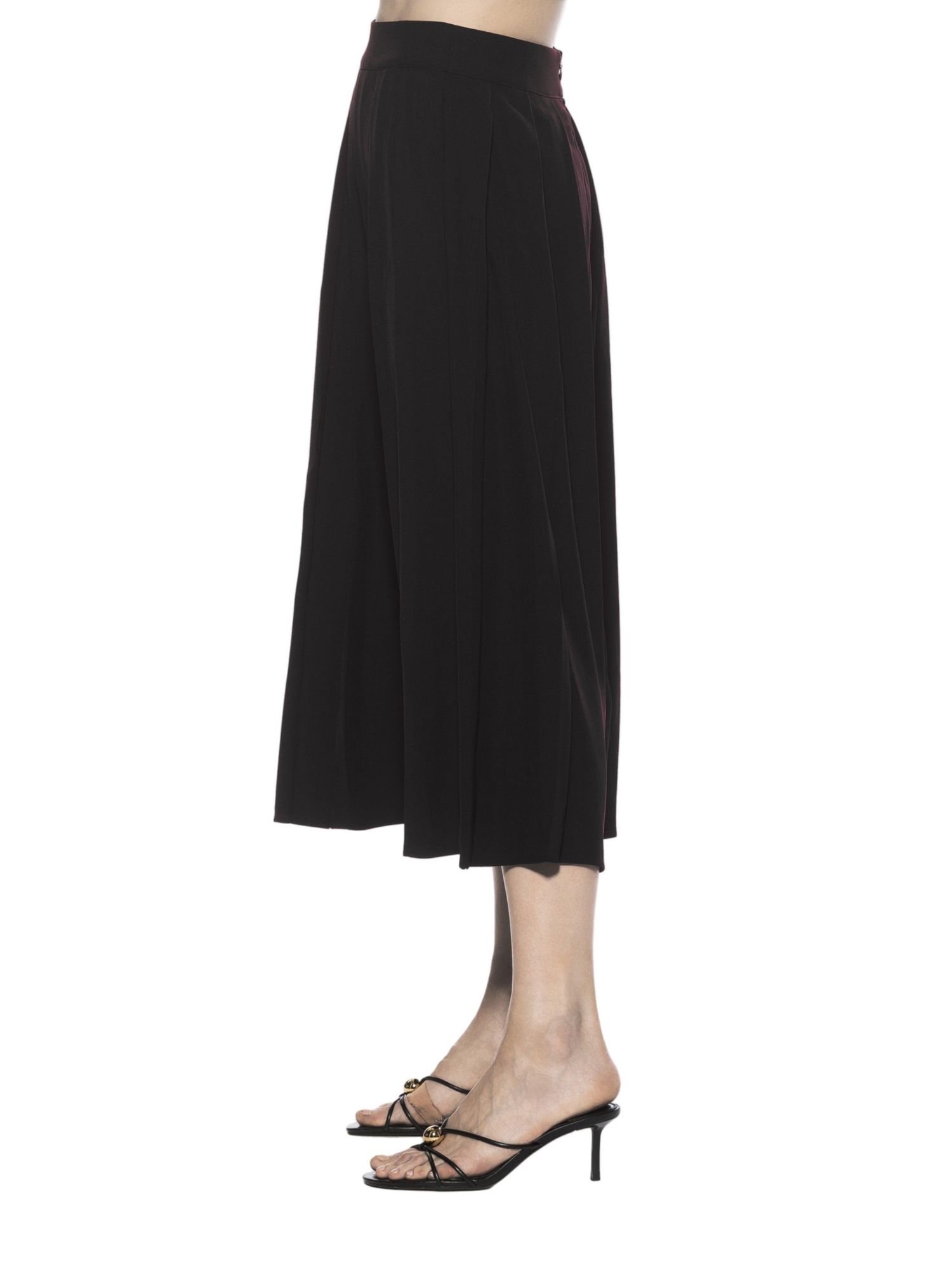 Women's Oren Long Pleated Midi Skirt