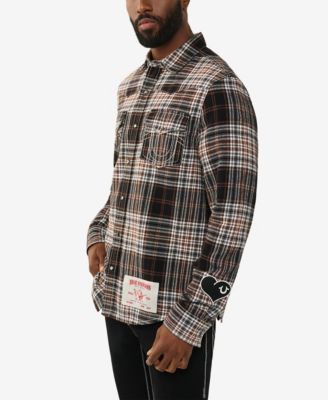 Men's Plaid Big T Western Shirt