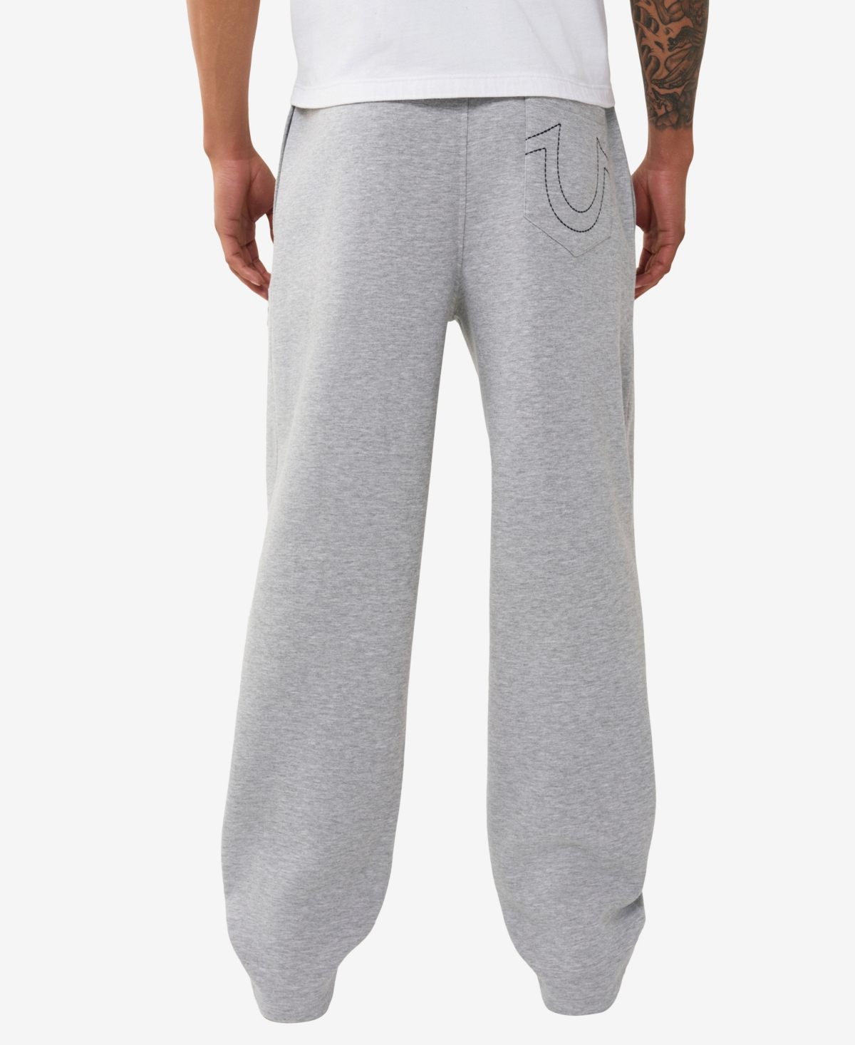 True Religion Men's World Tour Champs Logo Sweatpants