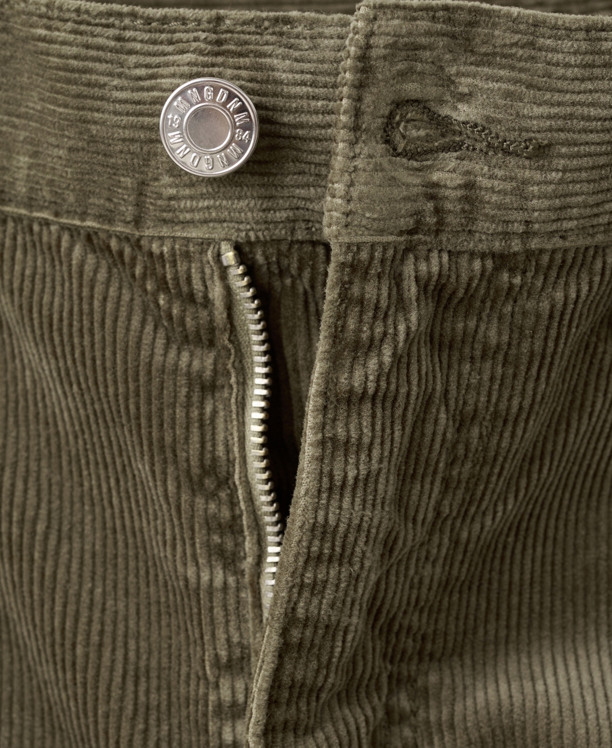 Mango Women's Wide-Leg Corduroy Jeans