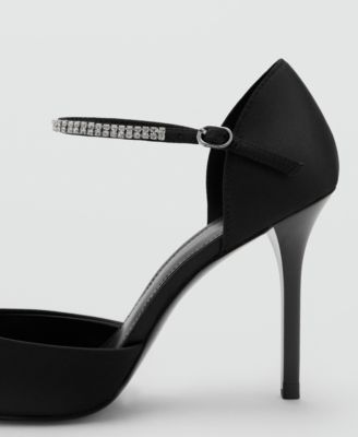 Women's Rhinestones Strappy Heeled Shoes