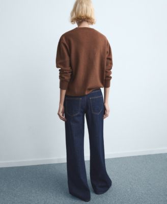 Women's Low-Rise Wide-Leg Jeans