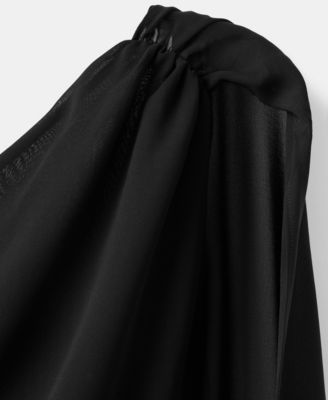 Women's Asymmetrical Scarf Dress