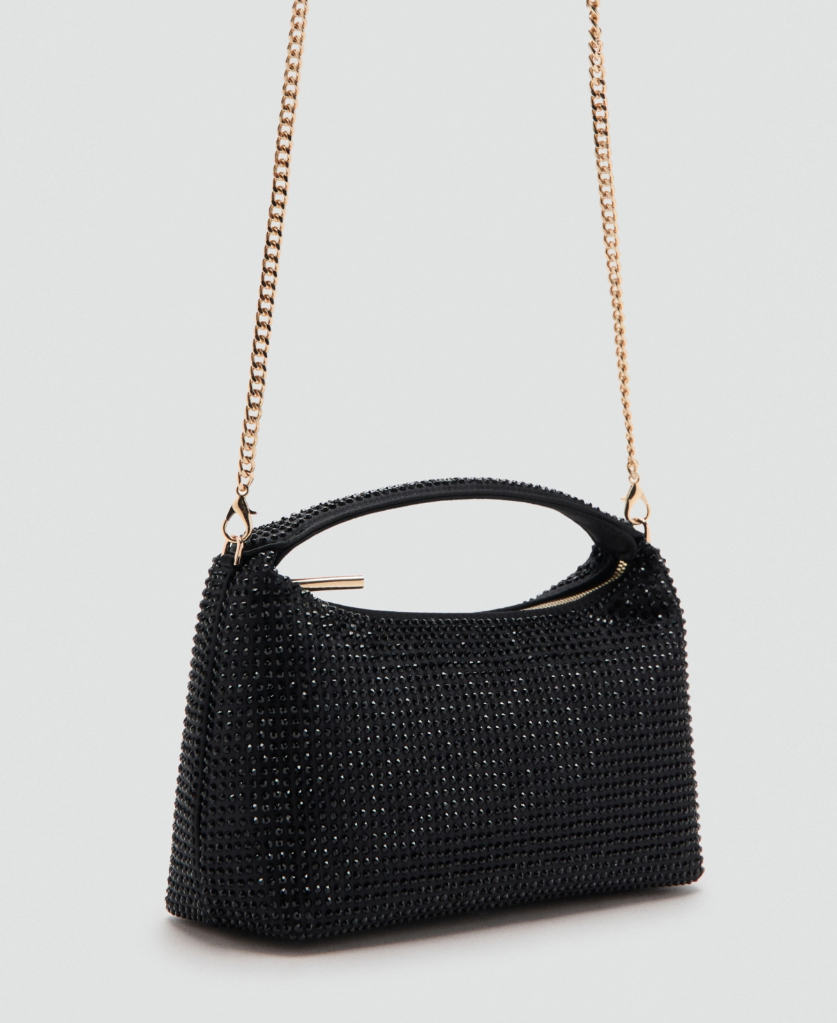 Mango Women's Rhinestones Handbag