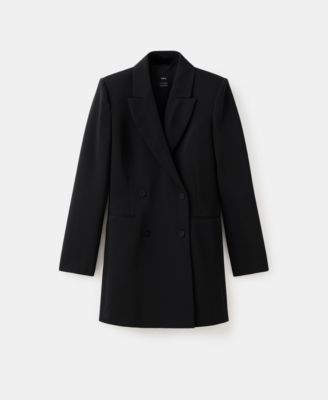 MANGO - Women's Double-Breasted Blazer-Style Dress