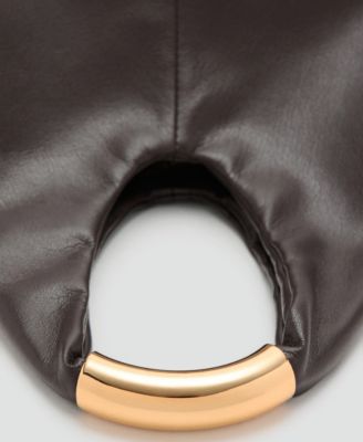 Women's Metal Handle Handbag