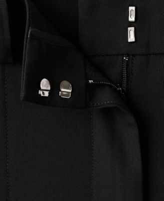 Women's Zipped Straight Pants