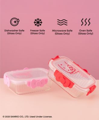 Hello Kitty Fluted Food Storage Containers, Set of 2