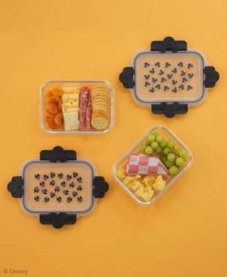 Disney Mickey  Minnie Food Storage Containers, Set of 2