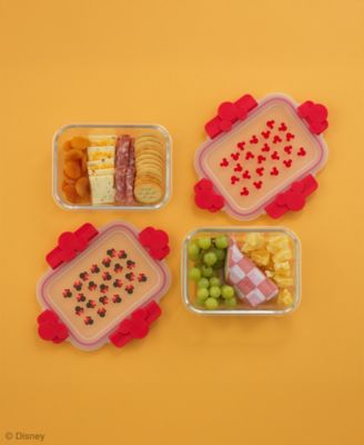 Disney Mickey Minnie Food Storage Containers, Set of 2