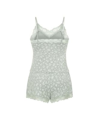 Lace Jersey Pyjama Set