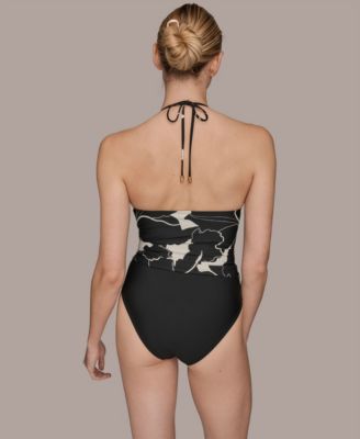 Women's Halter Neck Tankini and Bottoms