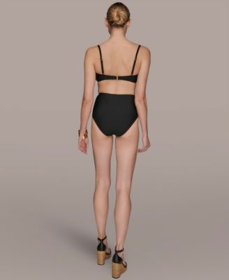 Women's Shirred Bandeau Bikini Top