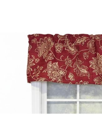 100% Cotton High Quality Reagan Tailored Window Valance with 1.5" Rod Pocket 50" W X 12"