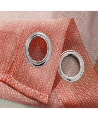 Ramallah Lonnie Grommet Curtain Panel - 54x90"