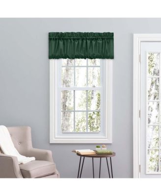 Ellis Stacey 1.5" Rod Pocket High Quality Fabric Solid Color Window Balloon Valance 60"x15" Harvest
