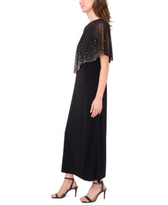 Petite Crew Neck Maxi Dress