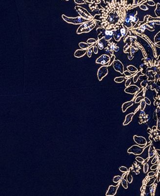 Women's Off-The-Shoulder Side Slit Ball Gown