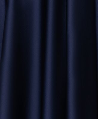 Women's Hammered Satin Strapless Gown