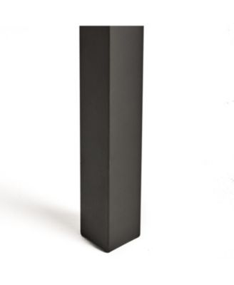 Della Acacia Wood Dining Table, Grey/Rustic Metal