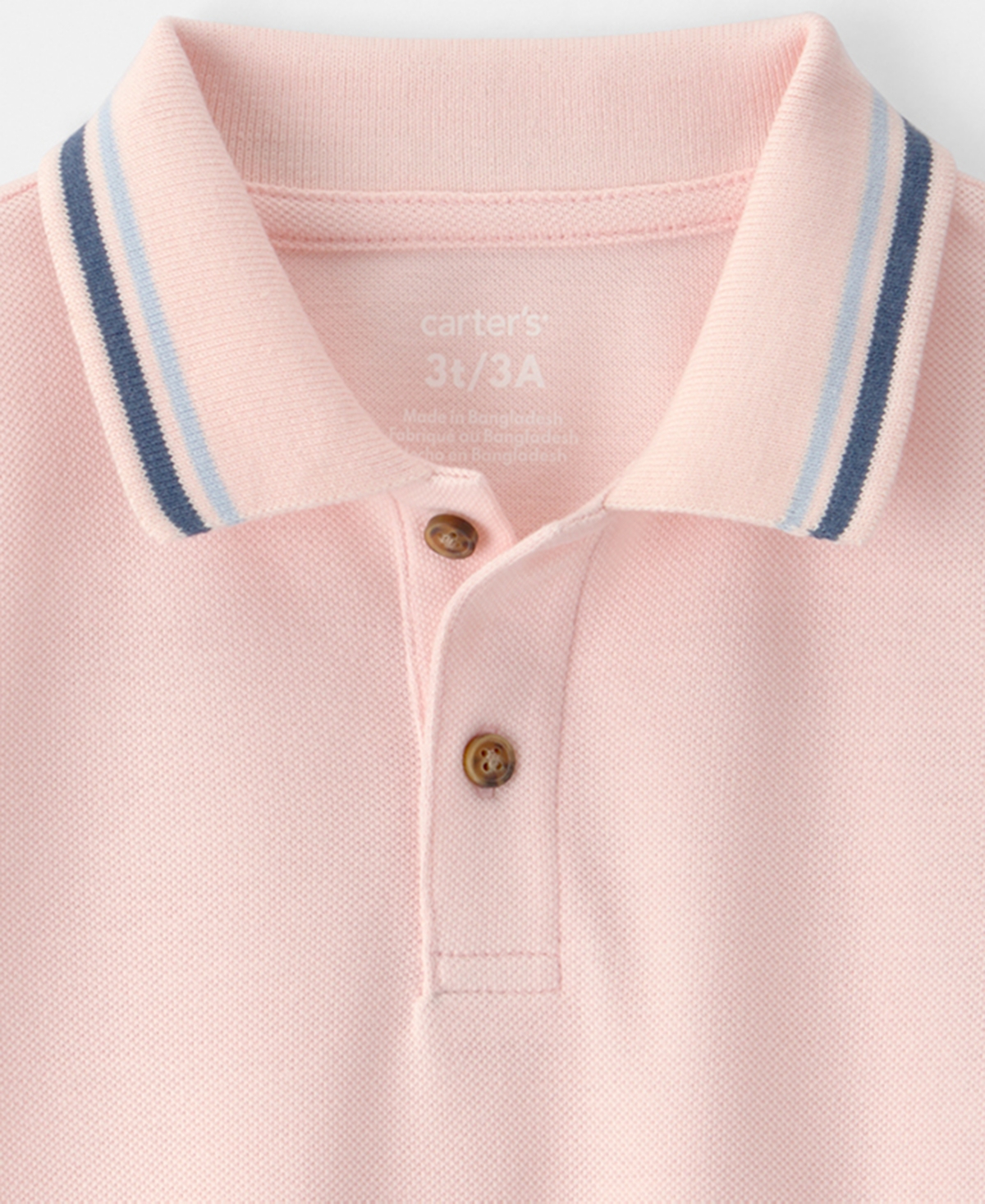 Carter's Boys' Toddler 2T-5T Collared Short-Sleeve Polo Shirt