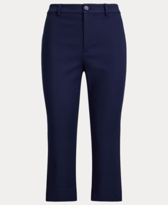 Women's Double-Faced Stretch Capri Pants