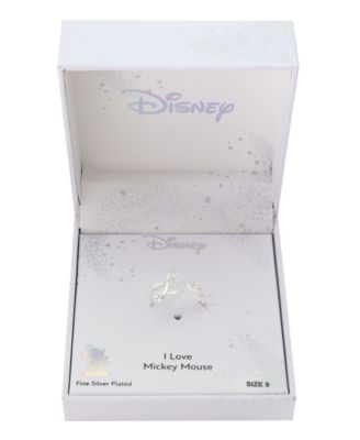 Mickey Mouse Love Open Mickey Head Ring