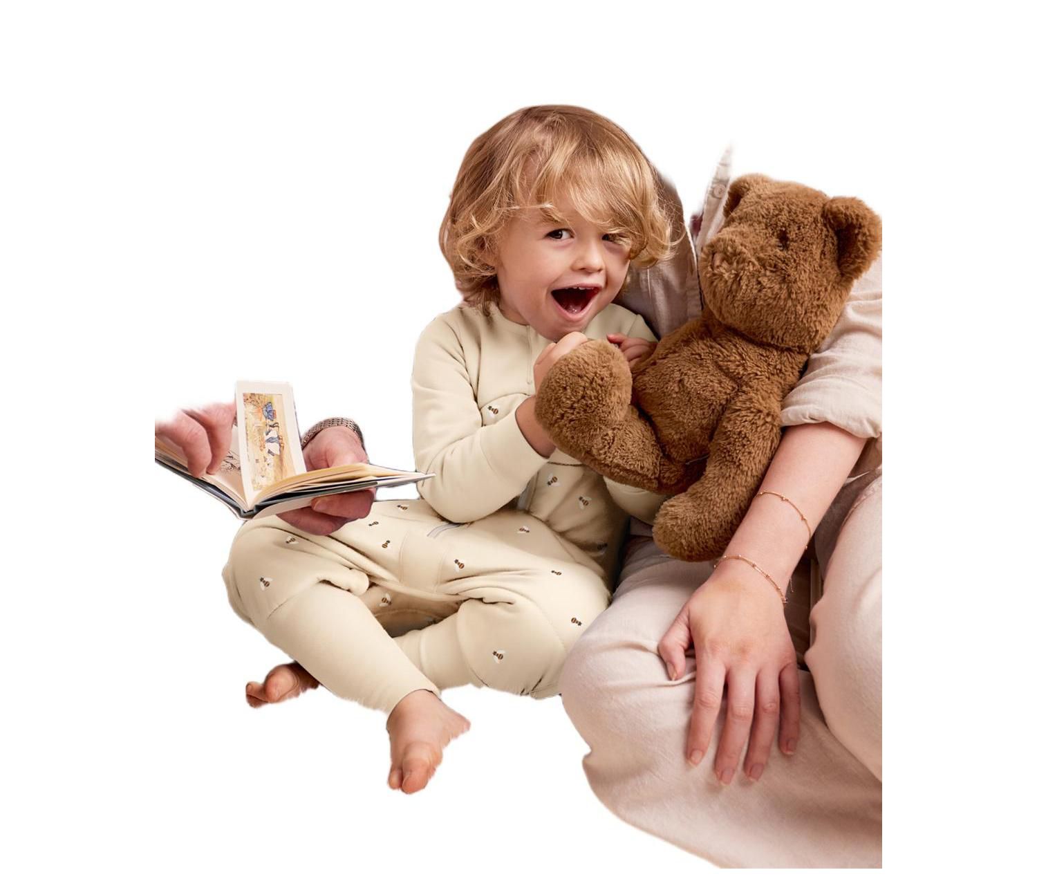 Baby Sleep Suit Cotton Fleece - 1.5 TOG - Olive