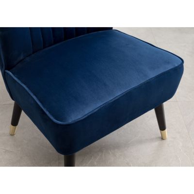Streamdale Contemporary Velvet Upholstered Accent Chair