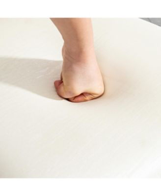 Streamdale Dining chair stainless steel legs with white PU leather set of 2pcs