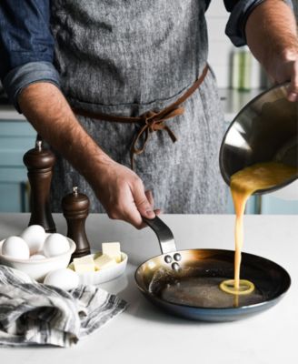 Mineral B Carbon Steel 3-Pc. Breakfast Pan and Spatula Set