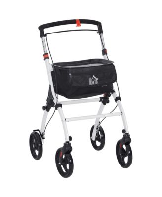 Upright Walker, Walking Aid Rolling Walker with Tray